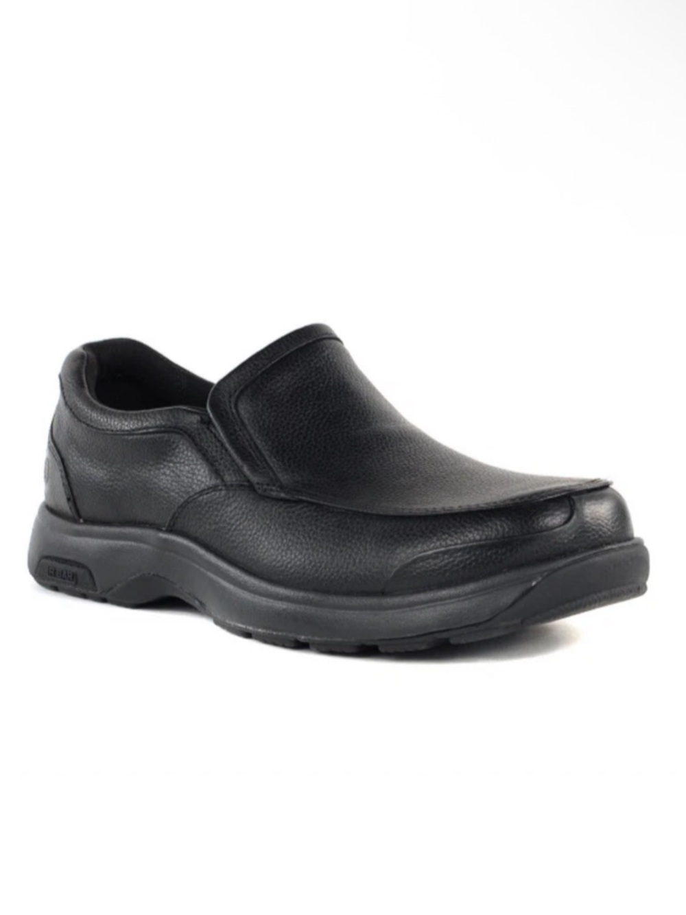 Dunham | 8000 Battery Park Black Leather Shoes Mens Size 16 Slip -On 8003BK